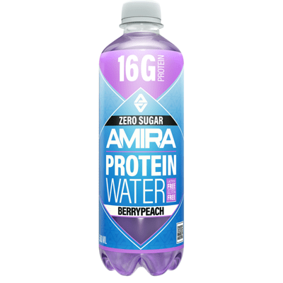 Amira Protein Wasser Berrypeach Blaubeere Pfirsich 50 cl