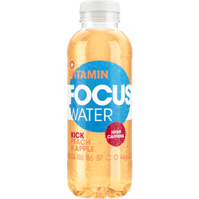 Focus Water kick peach & apple