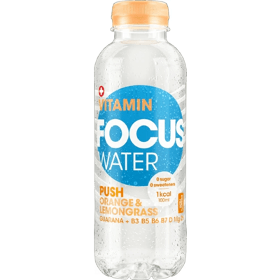 Focus Water push orange & lemongrass