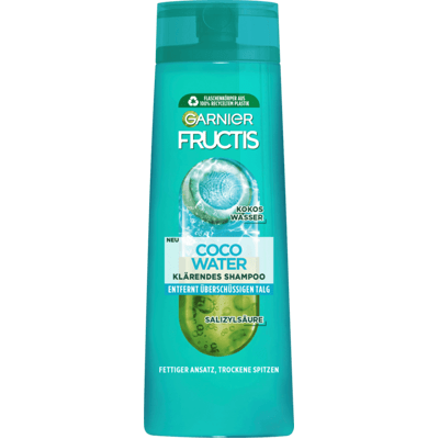 Garnier fructis shampoo coco water 300 ml