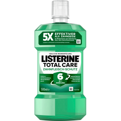 Listerine Mundspülung Total Care Zahnfleischschutz 500 ml