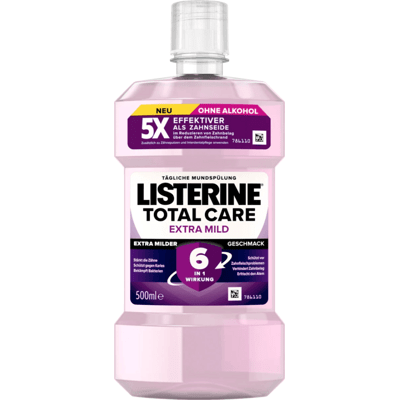 Listerine Mundspülung Total Care Extra Mild 500 ml