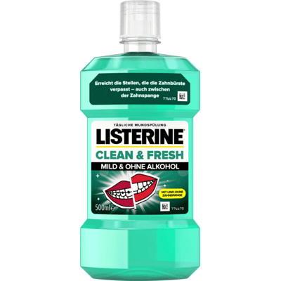 Listerine Mundspülung Clean & Fresh 500 ml