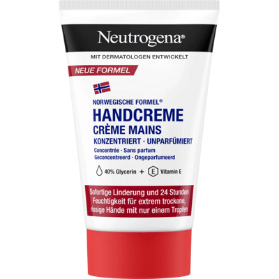 Neutrogena crème pour les mains concentrée sans parfum 50 ml