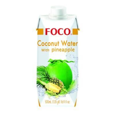 Foco Kokosnusswasser mit Ananassaft 50 cl