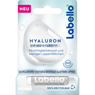 Labello Lippenpflege Hyaluron Moisture Clear, 4,8 g