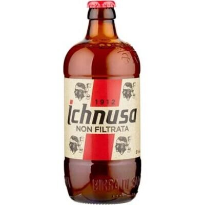 Bier Ichnusa ungefiltert 33 cl