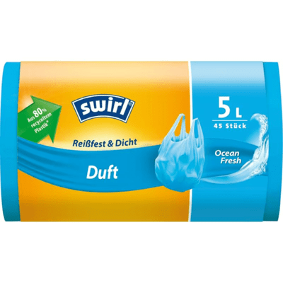 Swirl Müllbeutel Duft Ocean 5 l, 45 Stück