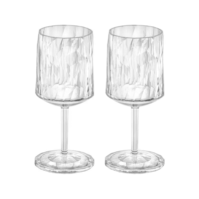 Koziol white wine glass Superglass Club No. 9