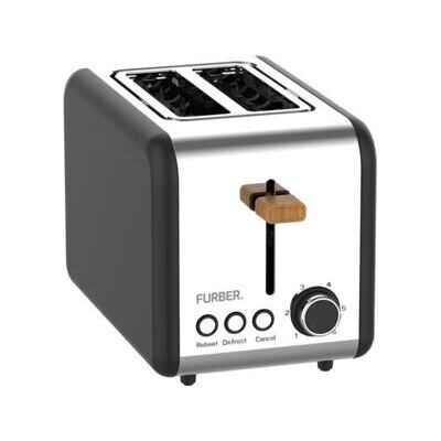 FURBER Toaster Chaplin Schwarz matt