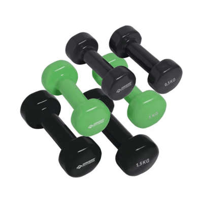 Schildkröt Fitness Kurzhantel-Set Vinyl-Set 6 kg