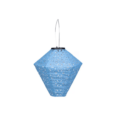 COCON Lampion LED Solar Diamant, Blau