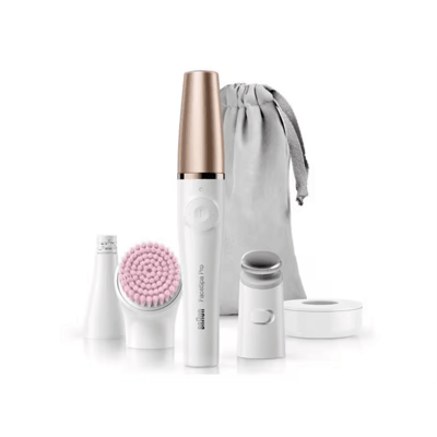 Braun FaceSpa Pro 912 facial epilator, bronze/white