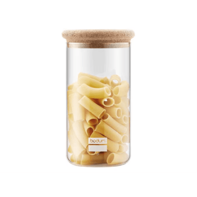 Bodum storage jar Yohki cork 2 l, transparent