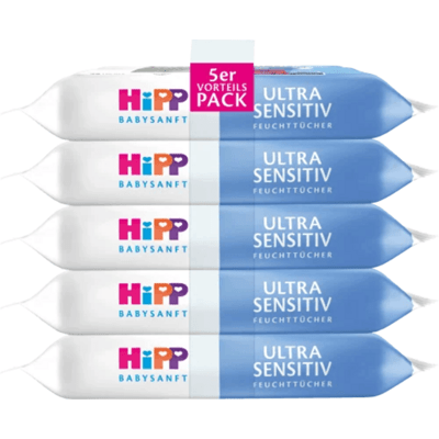 Hipp lingettes ultra sensitives 5x48 pcs.