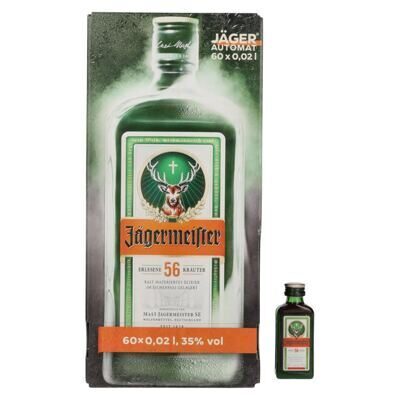 Jägermeister Herbal Liqueur Vending Machine 60x2 cl