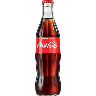 Coca Cola 33 cl Glas