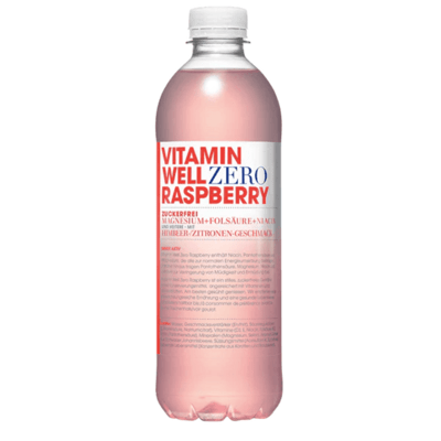 Vitamin Well Zero Raspberry 50 cl