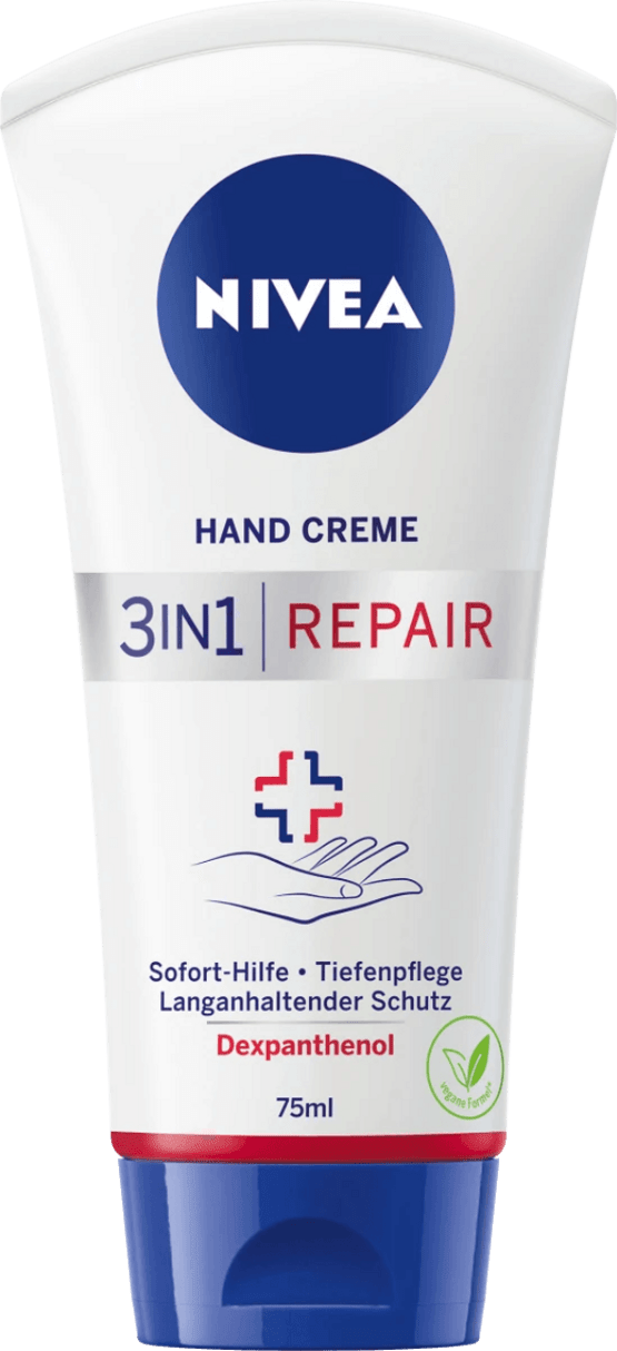 Nivea crème mains 3en1 réparation 75 ml