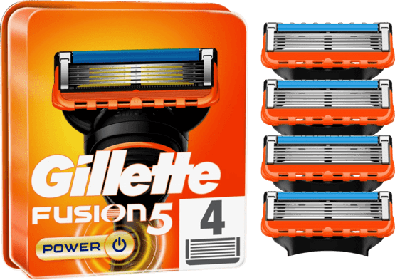 Gillette Fusion5 Power Rasierklingen 4 Stk.