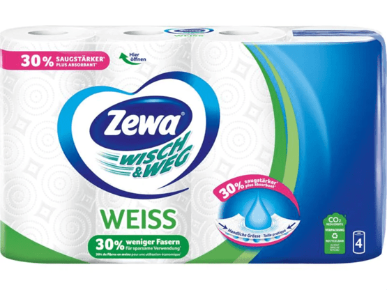 Zewa Haushaltspapier Wisch & Weg 4 Stück