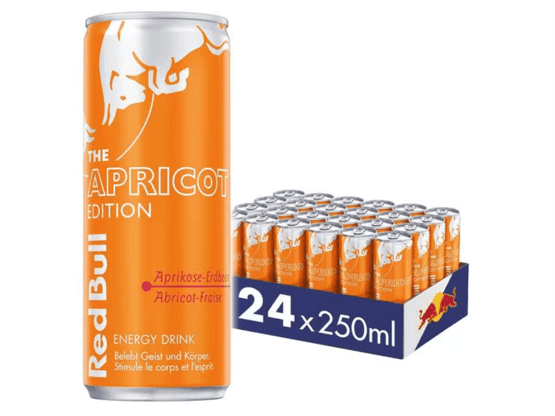 Red Bull Apricot-Strawberry 25 cl can