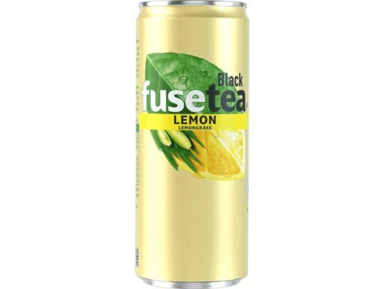 Fusetea lemon lemongrass 33 cl can