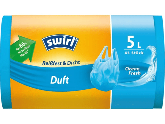 Swirl Müllbeutel Duft Ocean 5 l, 45 Stück