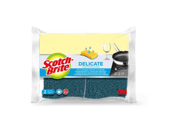 Scotch-Brite Schwamm Cellulose Delicate 2 Stück