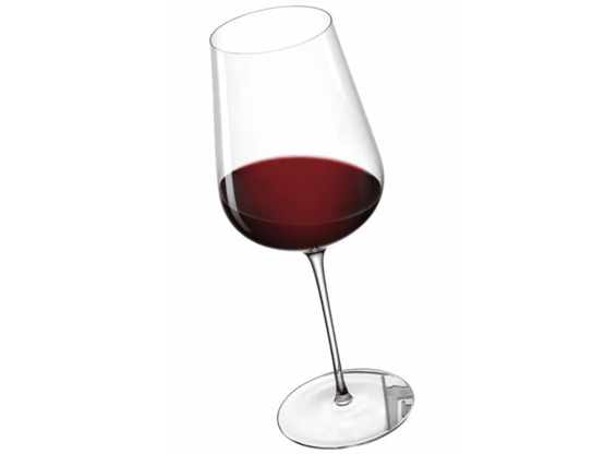 Leonardo red wine glass Brunelli transparent