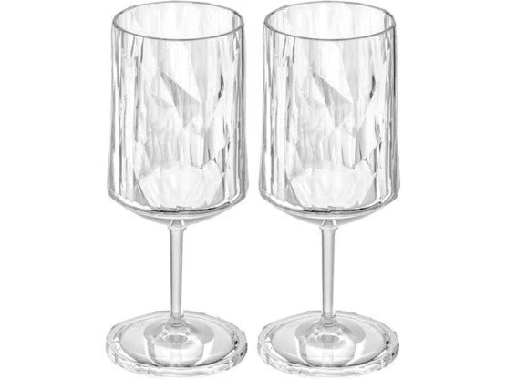 Koziol red wine glass Superglass Club No. 4