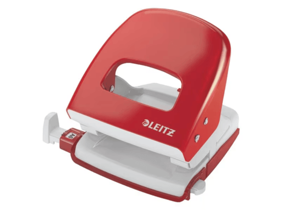 Leitz Locher NeXXt Metall, 30 Blatt, Rot