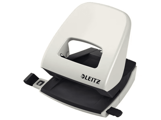 Leitz NeXXt metal hole punch, 30 sheets, grey-black