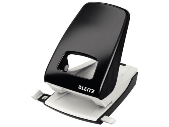 Leitz NeXXt hole punch, 40 sheets, red