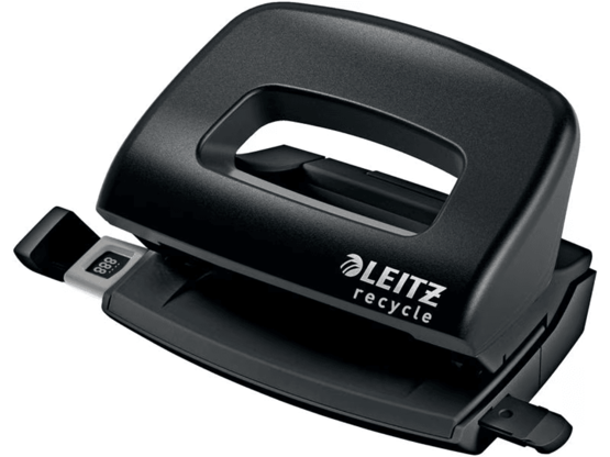 Leitz NeXXt perforator, Recycle, 10 sheets, black