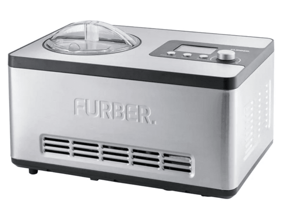 FURBER Glacemaschine Luigi Pro 1.5 l, Edelstahl