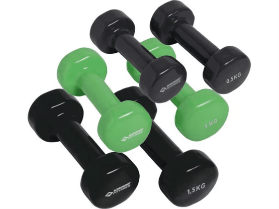 Schildkröt Fitness Dumbbell Set Vinyl Set 6 kg