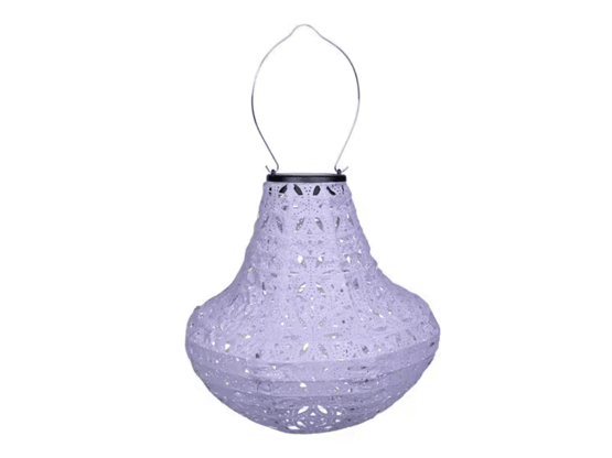 COCON Lampion LED Vase solaire, Violet