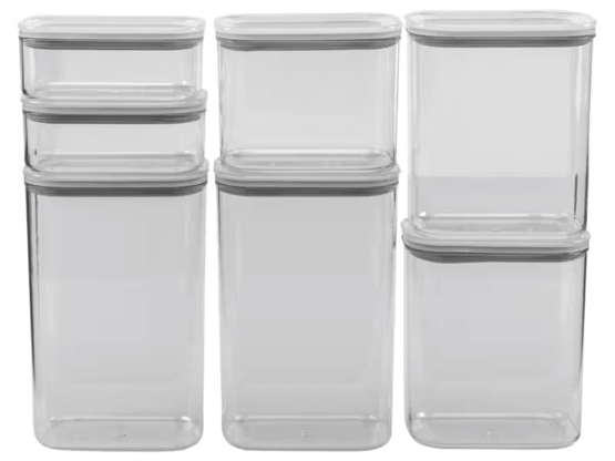 FURBER storage container 7 pieces