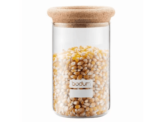 Bodum storage jar Yohki cork 0.6 l, transparent