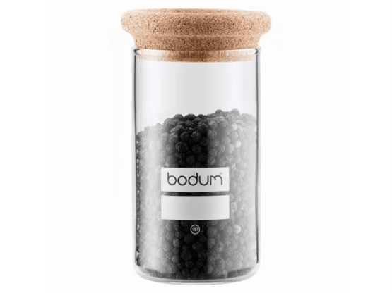 Bodum storage jar Yohki cork 0.25 l, transparent