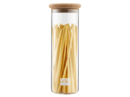 Bodum storage jar Yohki cork 1.9 l, transparent