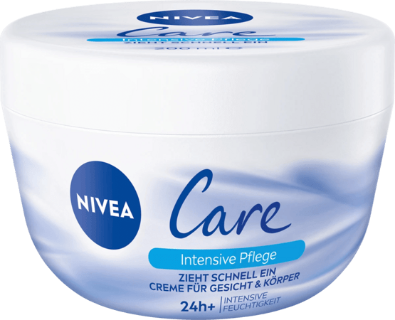 Nivea Pflegecreme Care intensive Feuchtigkeit 200 ml