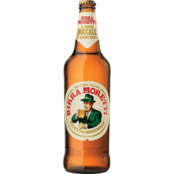 Moretti Bier 33 cl Glas / 4.60%