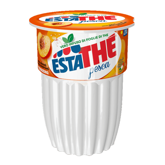 Estathe iced tea peach cup 20 cl