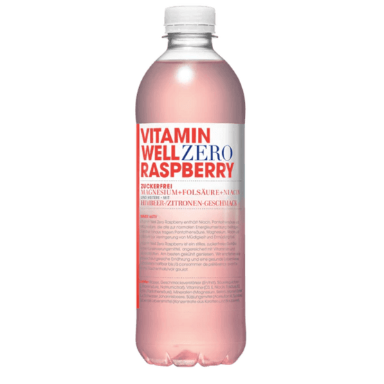 Vitamin Well Zero Raspberry 50 cl