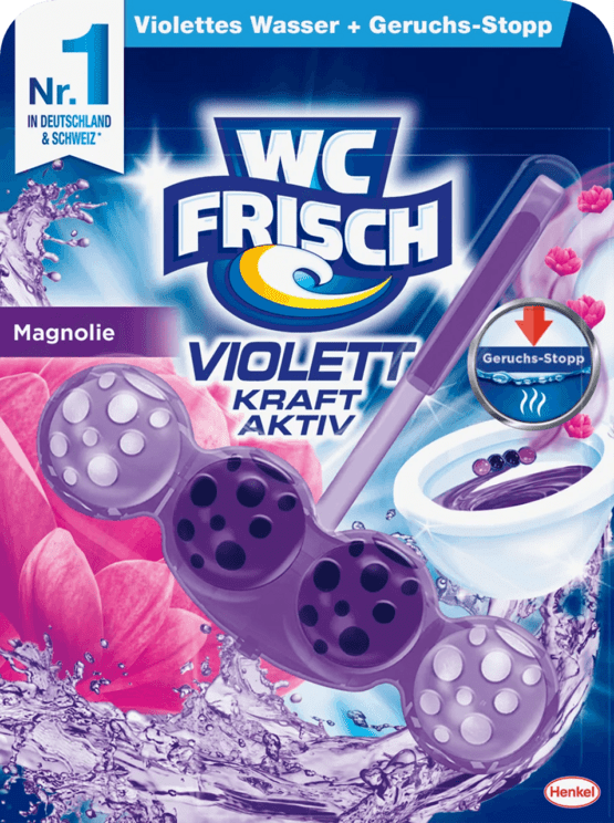 WC Fresh 
WC stone 
Violet 
Magnolia 1x50g