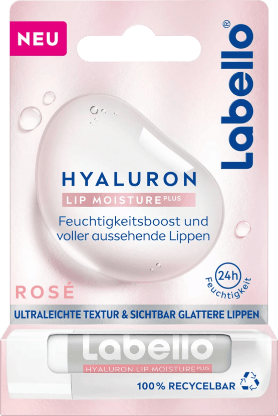 Labello Lippenpflege Hyaluron Moisture Rosé 4,8 g