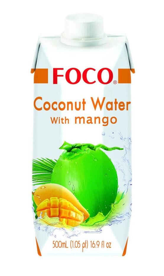 Foco Kokosnusswasser mit Mango 50 cl